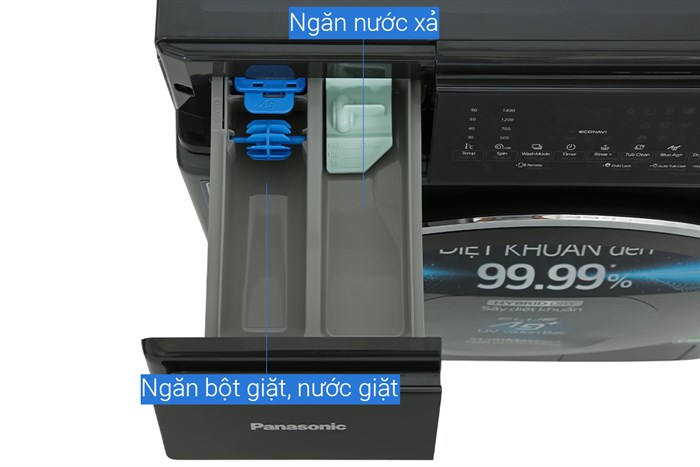 Máy giặt sấy Panasonic Inverter giặt 10.5 giặt –&nbsp; sấy 6 kg NA-S056FR1BV